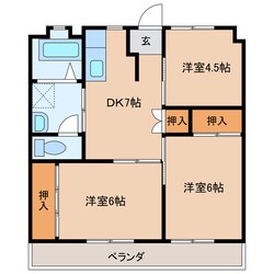 前田ビルの物件間取画像